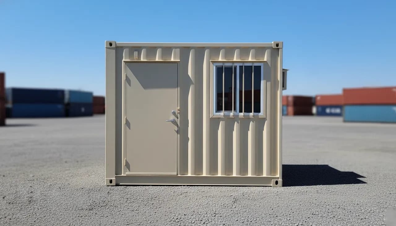 10ft Refurbished Ground Level Office Container