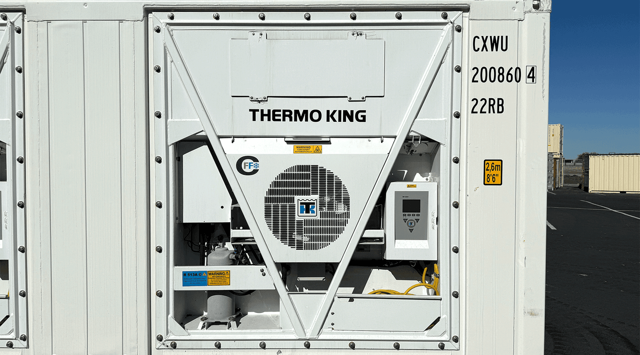 20ft Blast Freezer Container -40°F to 70°F