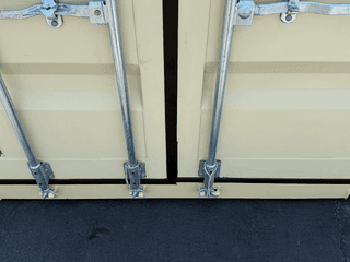 20ft mobile Ground Level Office and storage container combo for rent