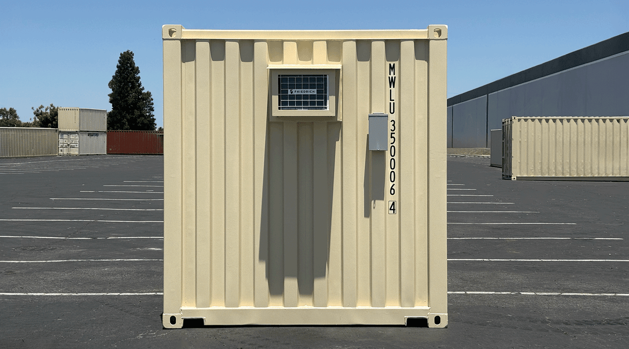 20ft mobile Ground Level Office and storage container combo for rent