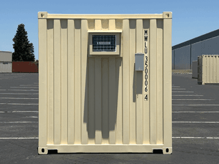 20ft mobile Ground Level Office and storage container combo for rent
