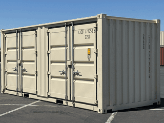 20ft New Open Side 2 Door Shipping Container