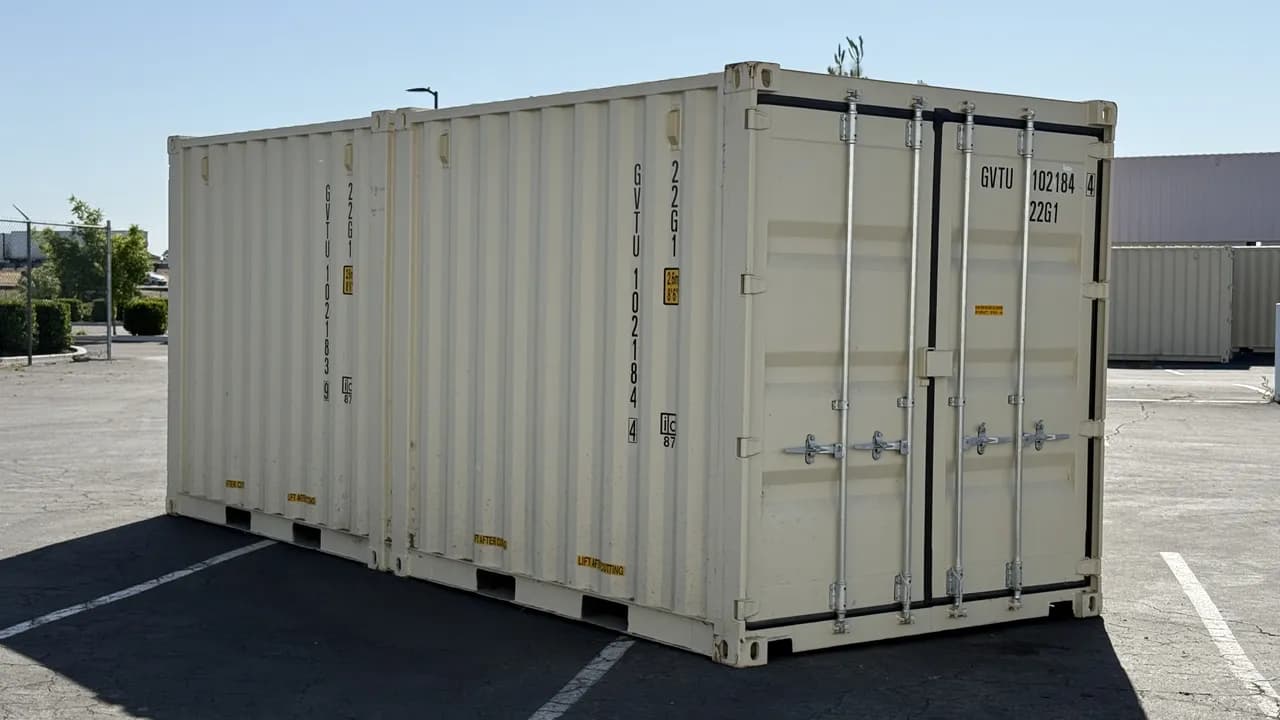 20ft New Standard Duocon (10ft + 10ft) One-Trip ISO Container