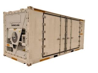 20ft Refrigerated Shipping Container with Wide Double Doors