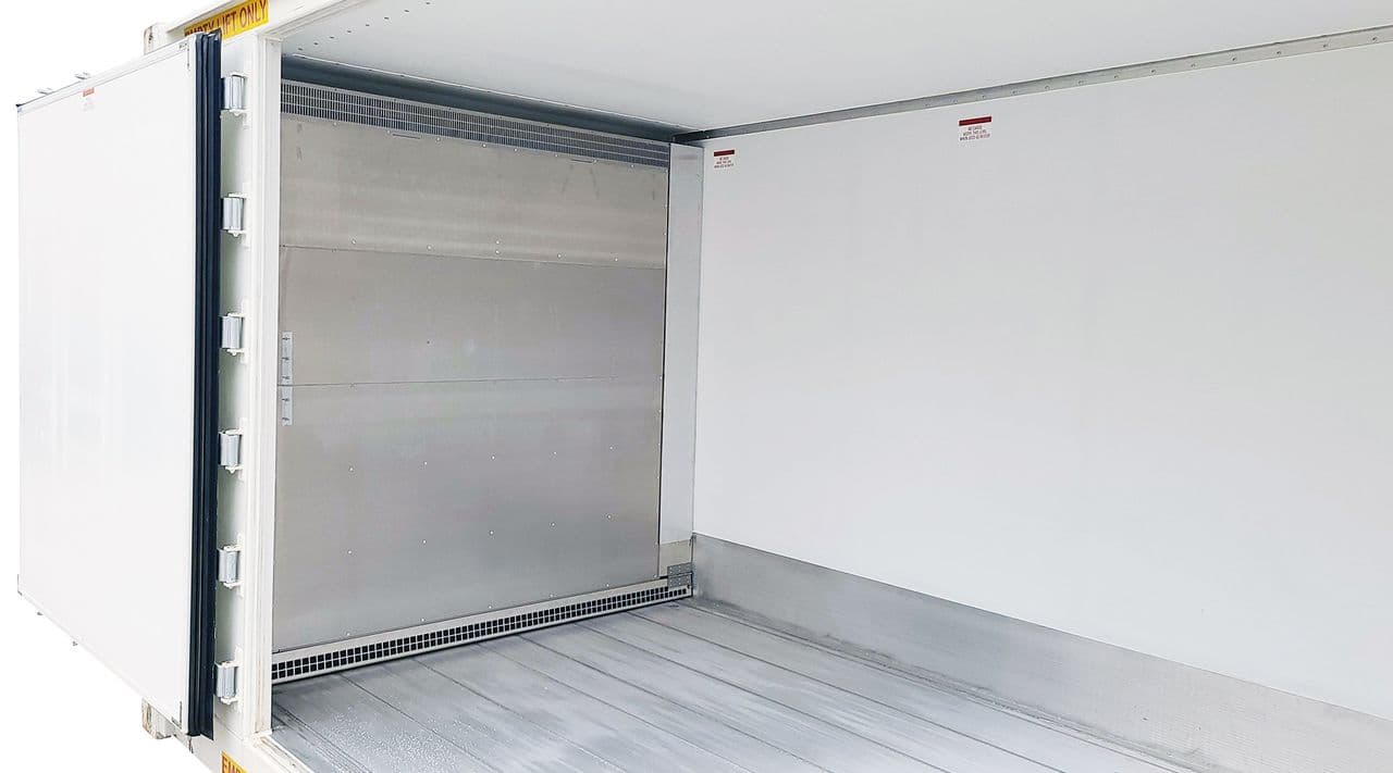 20ft Refrigerated Shipping Container with Wide Double Doors Alt