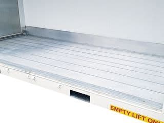 20ft Refrigerated Shipping Container with Wide Double Doors Fork Lift Pockets