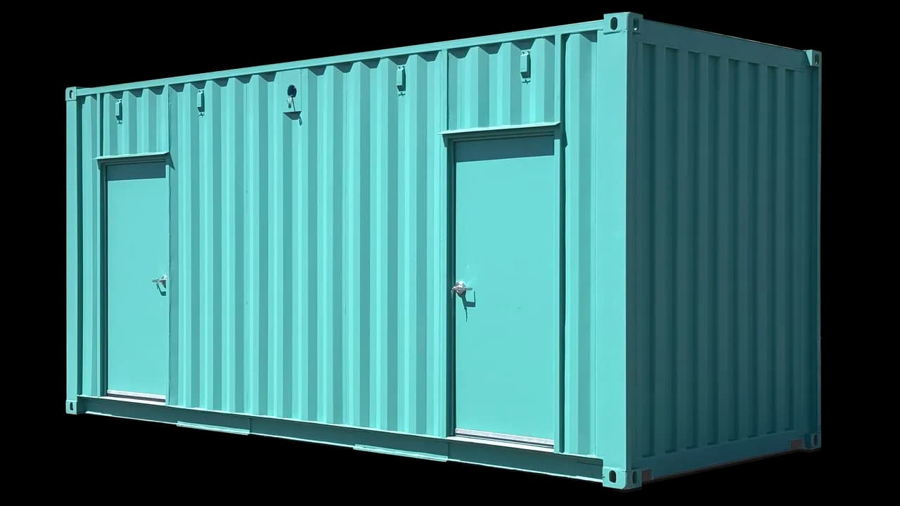 20ft Restroom Container