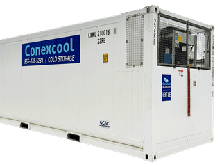 20ft single phase 220v cold storage refrigerated container Bohn Conexcool
