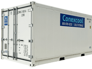 20ft single phase 220v cold storage refrigerated container Bohn Conexcool