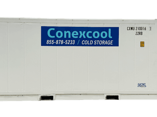 20ft single phase 220v cold storage refrigerated container Bohn Conexcool