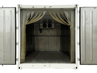 20ft single phase 220v cold storage refrigerated container Bohn Conexcool