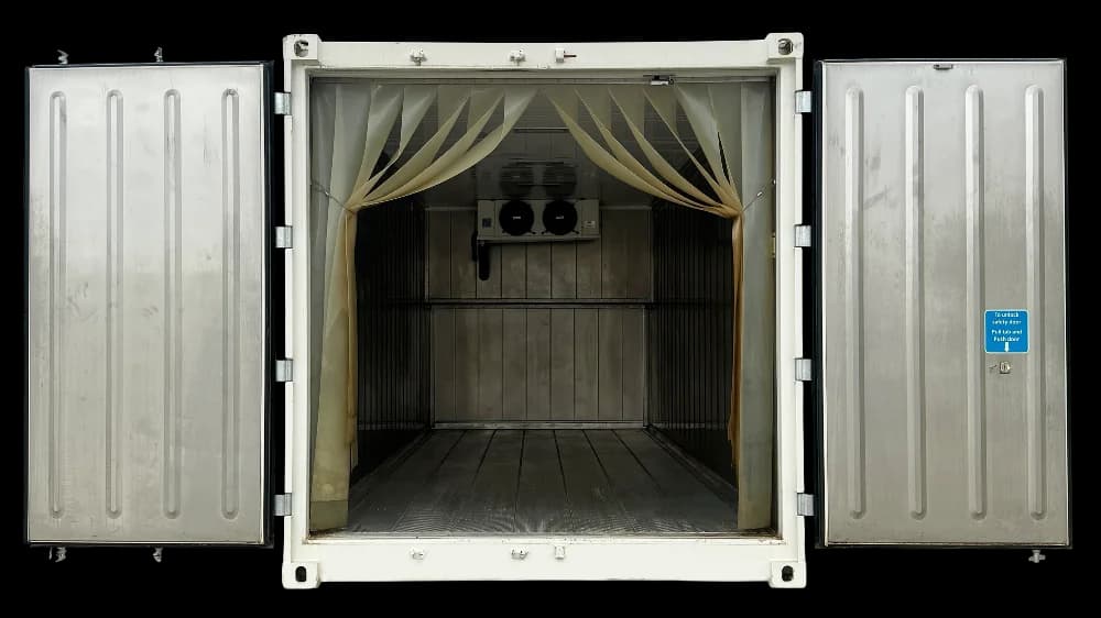 20ft single phase 220v cold storage refrigerated container Bohn Conexcool