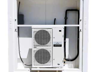 20ft Standard Refrigerated Container Low Temp 220 V 1 Ph 50 Amp