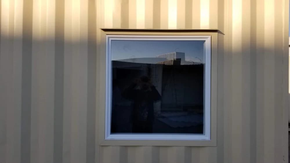 3'x3' double pane picture window