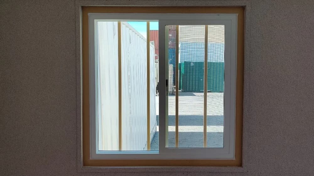 3ftx3ft double pane sliding window for shipping container for sale
