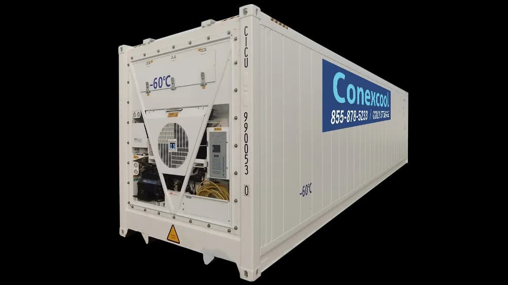 40ft deep superfreezer -60c container for sale