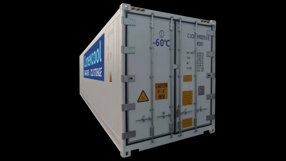 40ft deep superfreezer -60c container for sale