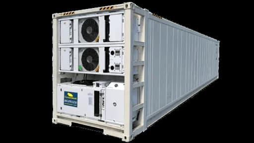 40ft dual redundant deep freezer container for sale