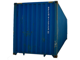 40ft high cube three trip shipping container