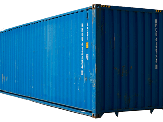 40ft high cube three trip shipping container