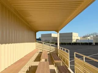 40ft New High Cube Bleacher Container