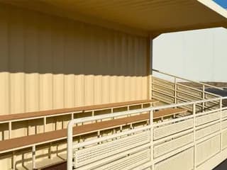 40ft New High Cube Bleacher Container