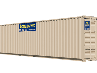 40ft Storage Container With Doors on Both Ends for Rent