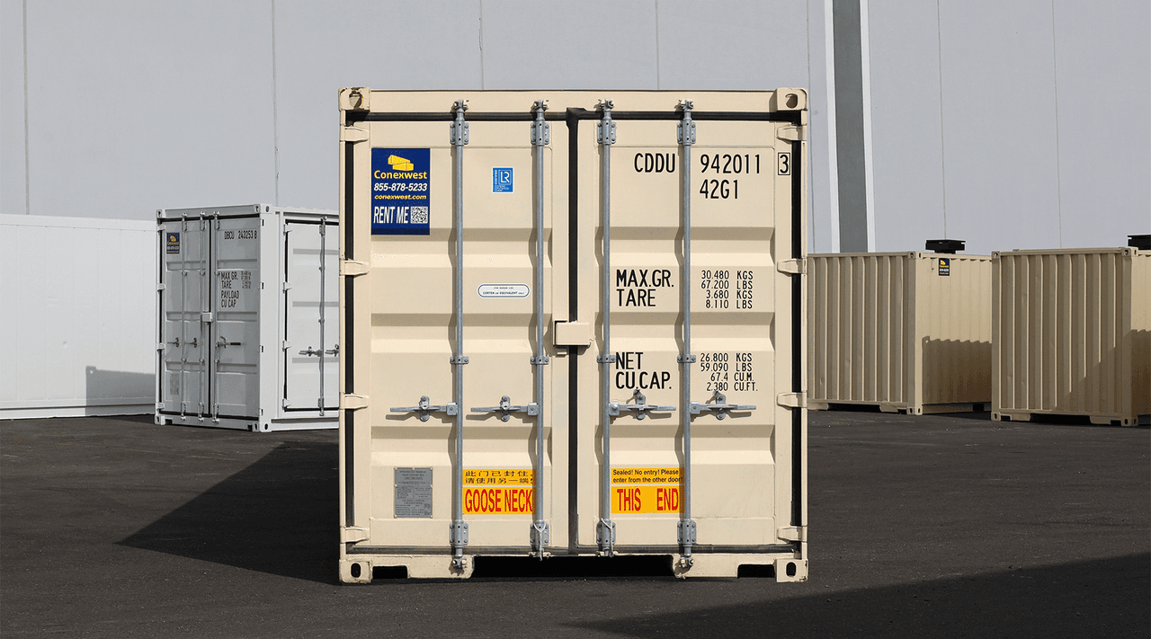 40ft Storage Container With Doors on Both Ends for Rent