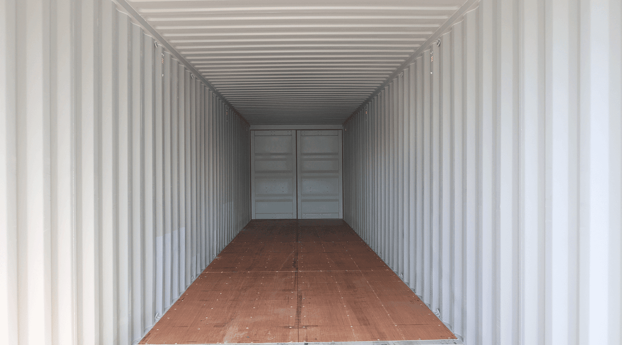 40ft Storage Container With Doors on Both Ends for Rent