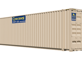 45ft high cube storage container for rent