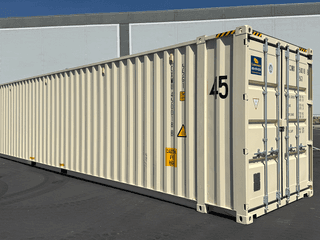 45ft high cube storage container for rent