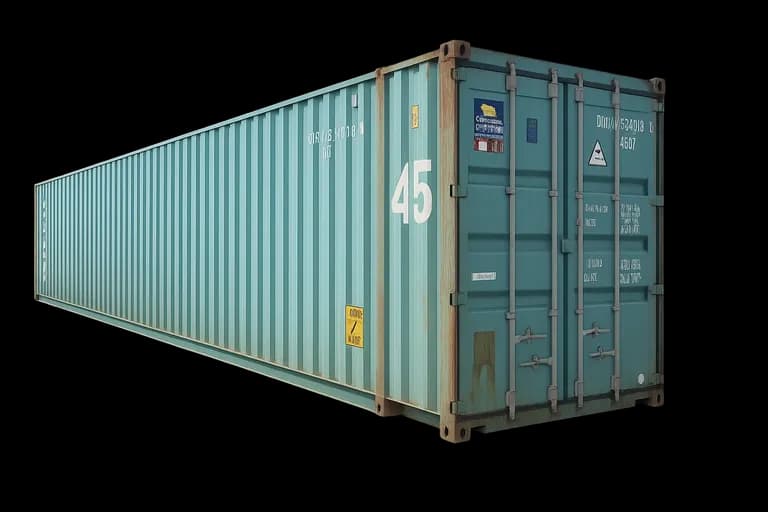 45ft high cube shipping container for sale