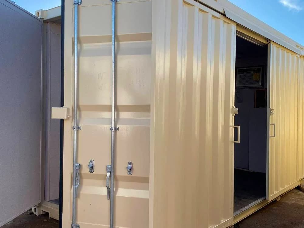 Barn doors for storage containers for sale