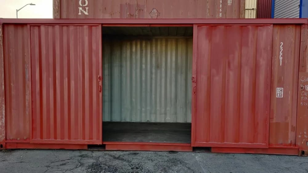 Barn doors for storage containers for sale