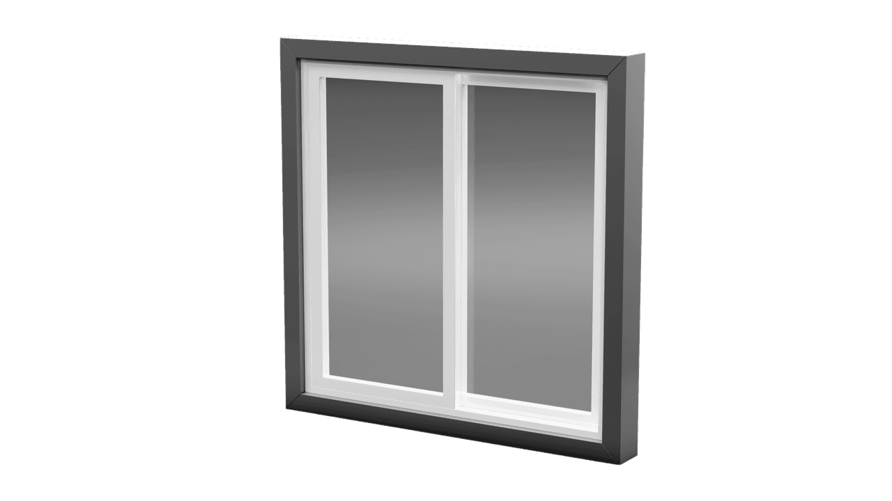 Cor-Weld Double-Pane Sliding Window | Conexwest