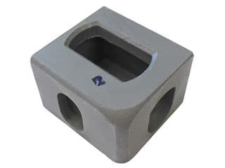Corner casting