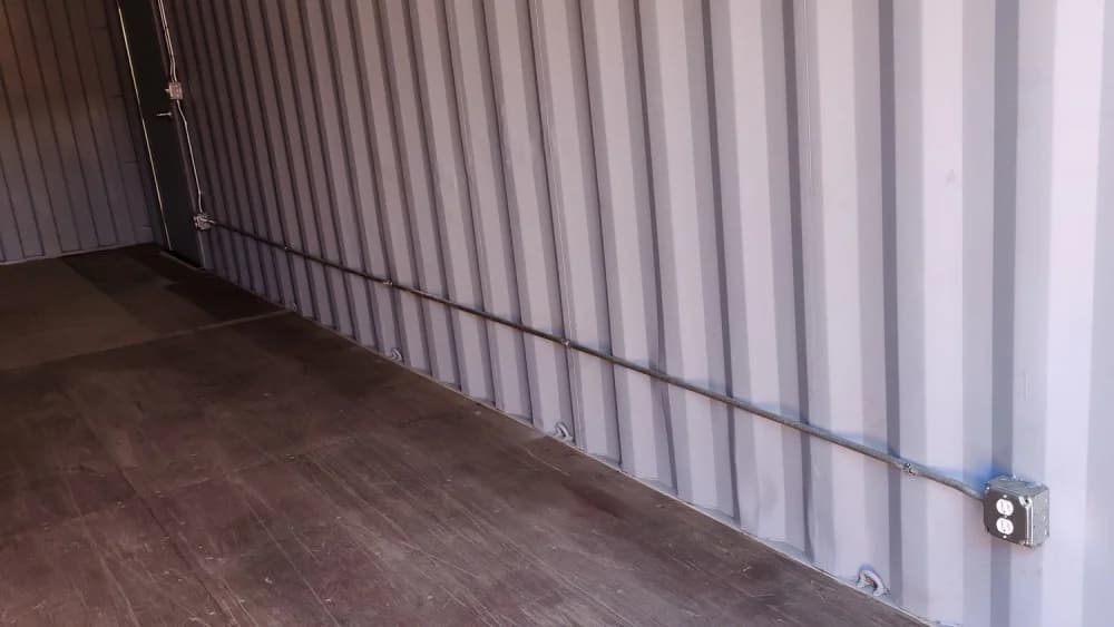 Electrical packages for shipping containers for sale
