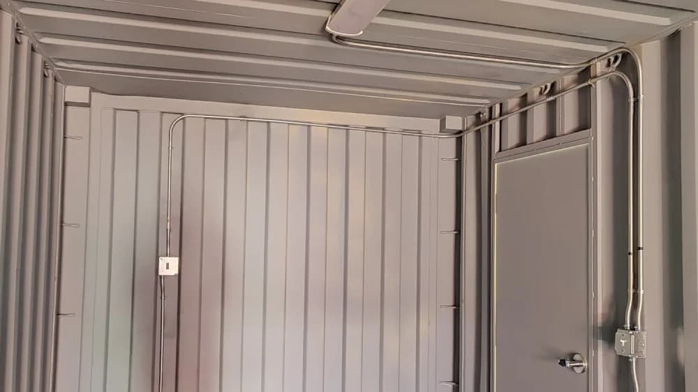 Electrical packages for shipping containers for sale