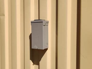 Electrical packages for shipping containers for sale