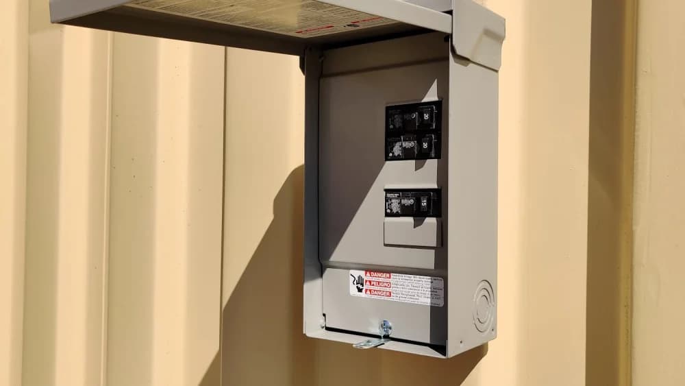 Electrical packages for shipping containers for sale
