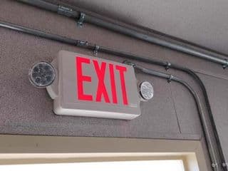 LED Exit Sign 