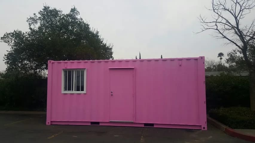 Paint Pink Color 20ft Exterior