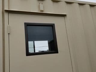 Personnel man door window for shipping container for sale