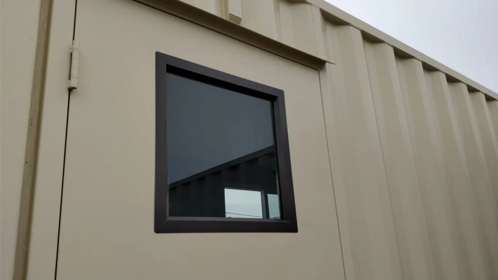 Personnel man door window for shipping container for sale