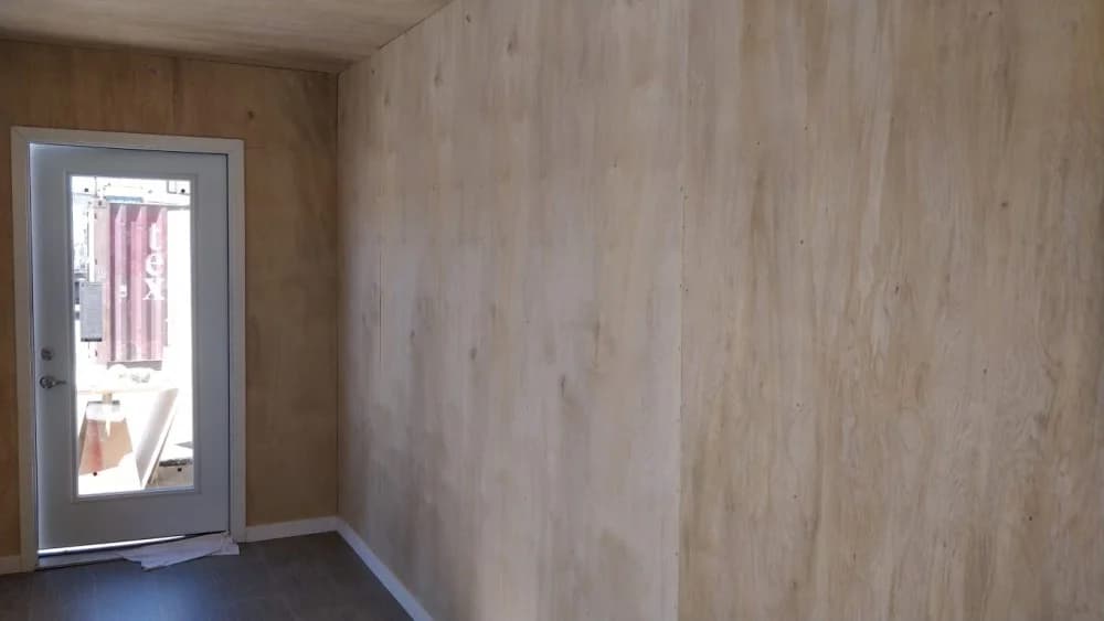 Plywood paneling for shipping container for sale