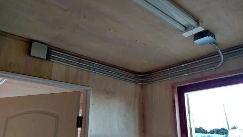 Plywood paneling for shipping container for sale