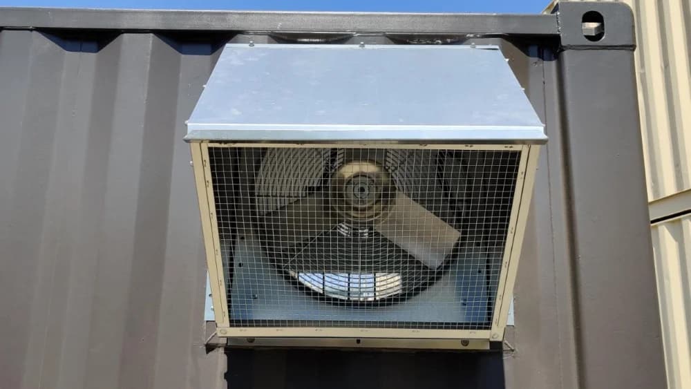 Power louvered vent V2