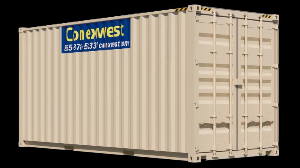 Rent 20ft high cube storage container