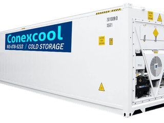 Rental 40ft High Cube Refrigerated ISO Container 408-480 V 3 Ph 25 Amp