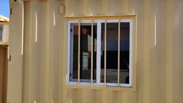 4x4 double pane sliding window